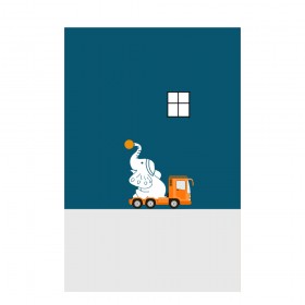 InTheBox Παιδικός Πίνακας σε Καμβά "Happy 1"