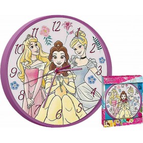 Disney Παιδικό Ρολόι Τοίχου Princess
