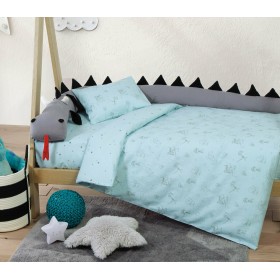 Nef-Nef Σετ Σεντόνια Κούνιας Lanselot 120x170cm Aqua 3τμχ Nef-Nef Σετ Σεντόνια Κούνιας Lanselot 120x170cm Aqua 3τμχ