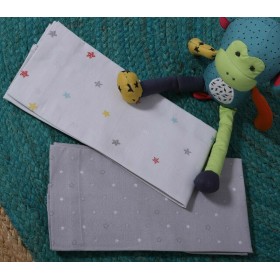 Nef-Nef Σετ Σεντόνια Λίκνου Little Star 70x120cm