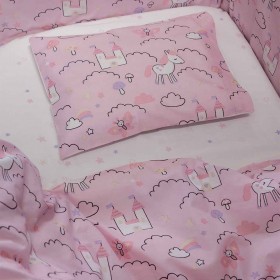 Nima Σετ Σεντόνια Κούνιας Magic Kingdom 120x170cm