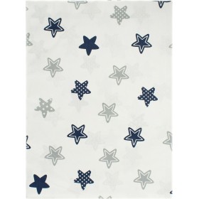 Dimcol Σεντόνι Λίκνου Star 80x110cm 102 Blue