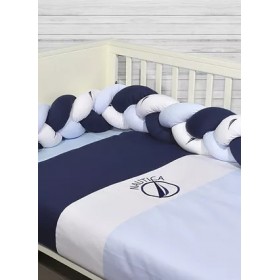 Nautica Πάντα Πλεξούδα Πλεξούδα Σιέλ Μπλε Σκούρο 18x200cm