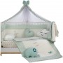Bebe Stars Σετ Κούνιας Elephant 4τμχ Green