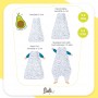 Owli Καλοκαιρινός Υπνόσακος Sleeping Guru 0.3 tog 0-36m