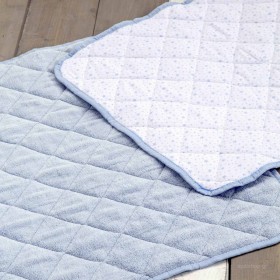 Nima Στρωματάκι Snuggle από Ύφασμα Blue 55x75cm