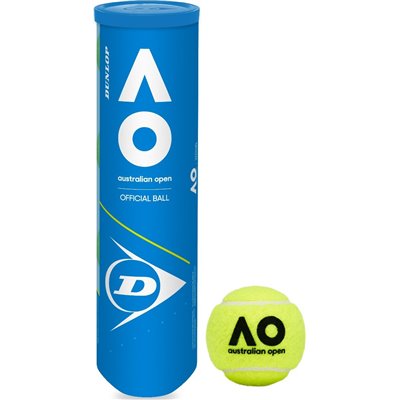 Dunlop Australian Open Μπαλάκια Τένις για Τουρνουά 4τμχΚωδικός: 601355 