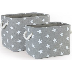 Nef-Nef Βρεφικό Καλάθι Καλλυντικών Night 32x22x24 Γκρι