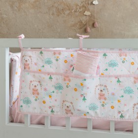 Nima Βρεφική Θήκη Κρεβατιού Hello Baby Ροζ