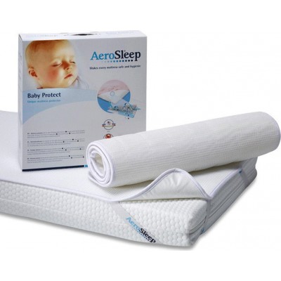 Aerosleep Αδιάβροχο Βρεφικό Επίστρωμα Κούνιας 60x120cm