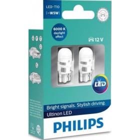 Philips Λάμπες Αυτοκινήτου & Μοτοσυκλέτας Ultinon T10 / W5W Canbus LED 6000K Ψυχρό Λευκό 12V 0.62W 2τμχ Philips Λάμπες Αυτοκινήτου & Μοτοσυκλέτας Ultinon T10 / W5W Canbus LED 6000K Ψυχρό Λευκό 12V 0.62W 2τμχ