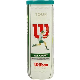 Wilson Tour All Court Μπαλάκια Τένις για Προπόνηση 3τμχΚωδικός: WRT106300 
