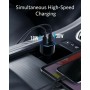 Anker Φορτιστής Αυτοκινήτου Μαύρος PowerDrive+ Συνολικής Έντασης 3A με Θύρες: 2xType-CΚωδικός: A2725H11 