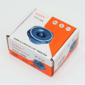Tweeter Αυτοκινήτου Στρογγυλό CTC-32G 108dBΚωδικός: 18387  Tweeter Αυτοκινήτου Στρογγυλό CTC-32G 108dBΚωδικός: 18387