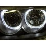 Μπροστινά Φανάρια Angel Eyes για BMW E46 Sedan 2001-2005 Μαύρα 2τμχΚωδικός: SWB02DB 