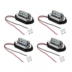 Φώτα Πινακίδας Led 10-30V Universal 4τμχΚωδικός: SQ-B-002 