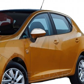 S-dizayn Μεταλλικά Καπάκια Καθρεφτών Seat Ibiza 5D 2010 Χρώμιο 2τμχΚωδικός: ΚΚ.7107011/SD 