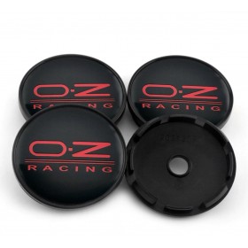 Τάπα Κέντρου Ζάντας OZ με Εσωτερική Διάμετρο 56mm Μαύρο 1τμχ