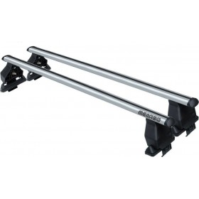 Menabo Μπάρες Οροφής Αλουμινίου για Toyota Yaris VITZ 5D 1999-2011 (Σετ με πόδια)Κωδικός: MP.TO.019/MB-ALU 