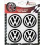 Race Axion Αυτοκόλλητα Σήματα VW 5.5cm για Ζάντες Αυτοκινήτου 4τμχΚωδικός: ΑΥΤ.31003 
