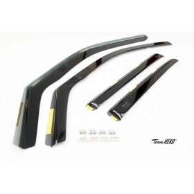 Heko Σετ Ανεμοθραύστες Μπροστινοί και Πίσω για Toyota Yaris Cross 2021 5D 4τμχΚωδικός: 29670 