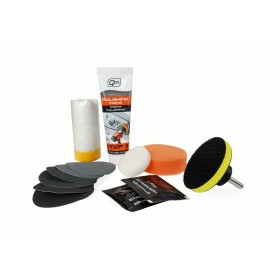 AMiO Q11 Kit Επιδιόρθωσης Γυαλίσματος για Φανάρια Αυτοκινήτου 85gr