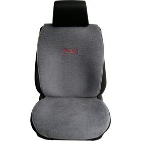 Coverstyle Σετ Πλατοκαθίσματα Αυτοκινήτου 2τμχ Πετσετέ Γκρι