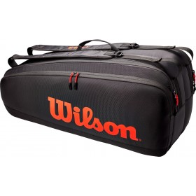 Wilson Tour Τσάντα Πλάτης Τένις 6 Ρακετών ΜαύρηΚωδικός: WR8011301 