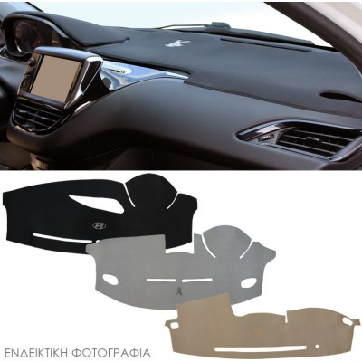 Κάλυμμα Ταμπλό Υφασμάτινο για Seat Leon II ΜαύροΚωδικός: 09684 