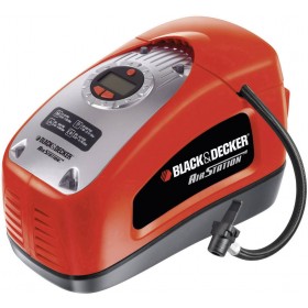 Black &amp Decker Τρόμπα Αυτοκινήτου ASI300 160PSI με Καλώδιο Αναπτήρα 12V