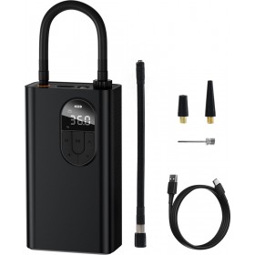 Baseus Τρόμπα Αυτοκινήτου 150PSI Επαναφορτιζόμενη 12V Energy Source Inflator Pump blackΚωδικός: CRNL040001 