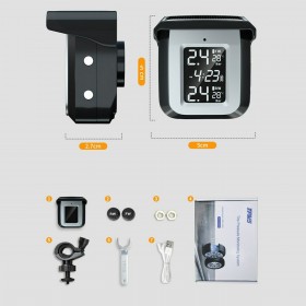 TS08-4 Ψηφιακό Σύστημα Ελέγχου Πίεσης Ελαστικών