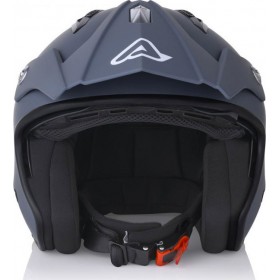Acerbis Jet Aria Matt Grey Κράνος Μηχανής Jet 1050gr με Sunvisor