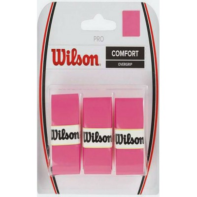 Wilson Pro Comfort Overgrip Ροζ 3τμχΚωδικός: WRZ4014PK 