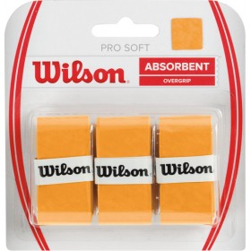Wilson Pro Soft Overgrip Πορτοκαλί 3τμχΚωδικός: WRZ4040GO 