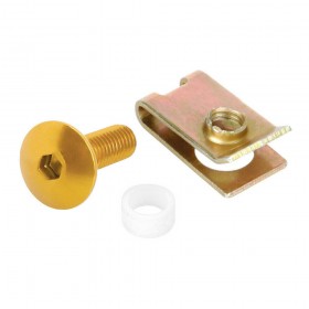 Lampa Κιτ Τοποθέτησης Fairings με Βίδες, Κλιπ &amp Ροδέλες Χρυσό 10τμχ