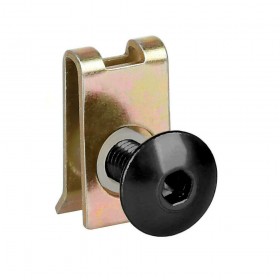 Lampa Κιτ Τοποθέτησης Fairings με Βίδες, Κλιπ &amp Ροδέλες Μαύρο 10τμχ