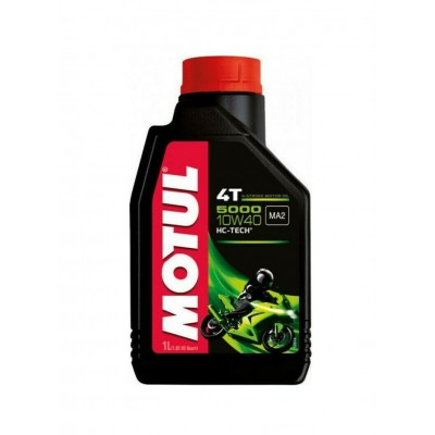 Motul 5000 Λάδι Μοτοσυκλέτας για Τετράχρονους Κινητήρες 10W-40 1lt