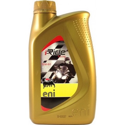 Eni I-Ride Racing Λάδι Μοτοσυκλέτας για Τετράχρονους Κινητήρες 10W-60 1lt
