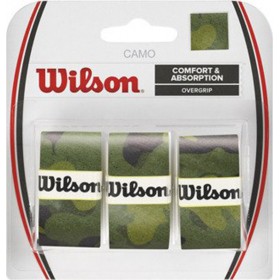 Wilson Comfort Camo Absorption Overgrip Πράσινο 3τμχΚωδικός: WRZ470850  Wilson Comfort Camo Absorption Overgrip Πράσινο 3τμχΚωδικός: WRZ470850