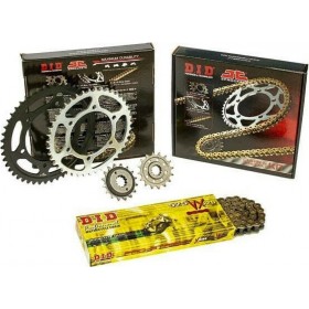 DID-JT Σετ Γρανάζια Αλυσίδα Χρυσή (16-45-525VX/GB) για Yamaha MT-09 Tracer 2015-2017Κωδικός: KDID-QYMT09VXG65 