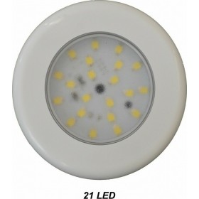 Eval Πλαφονιέρα Αδιάβροχη με 21 Led 12V 2W 6000-6500K