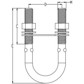 Eval Δέστρα Inox Τύπου V 130x55x10mmΚωδικός: 01029-10 