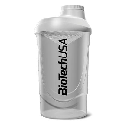 Biotech USA Wave 2493 Shaker Πρωτεΐνης 600ml Πλαστικό Διάφανο