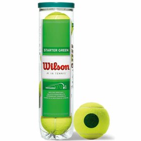 Wilson Starter Play Green Junior Μπαλάκια Τένις Παιδικά 4τμχΚωδικός: WRT137400 