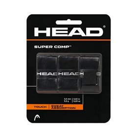 Head Super Comp Overgrip Μαύρο 3τμχΚωδικός: 285088-BK 