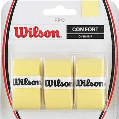 Wilson Comfort Overgrip Κίτρινο 3τμχΚωδικός: WRZ4014YE 
