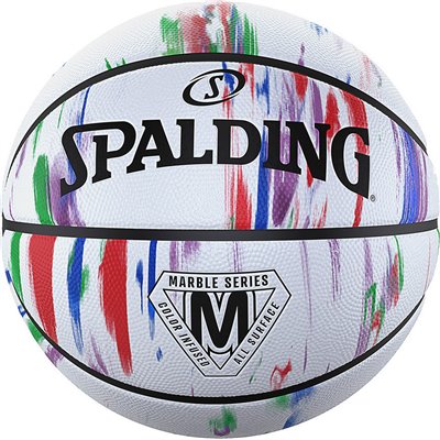 Spalding Marble Series Rainbow Μπάλα Μπάσκετ OutdoorΚωδικός: 84-397Z1 