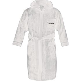 Givova Accappatoio Spugna ACC13-0003 Μπουρνούζι Κολυμβητηρίου Λευκό Givova Accappatoio Spugna ACC13-0003 Μπουρνούζι Κολυμβητηρίου Λευκό