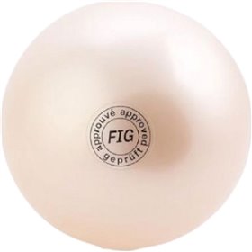 Αθλοπαιδιά 009.8016 Μπάλα Ρυθμικής με Διάμετρο 19cm Λευκή